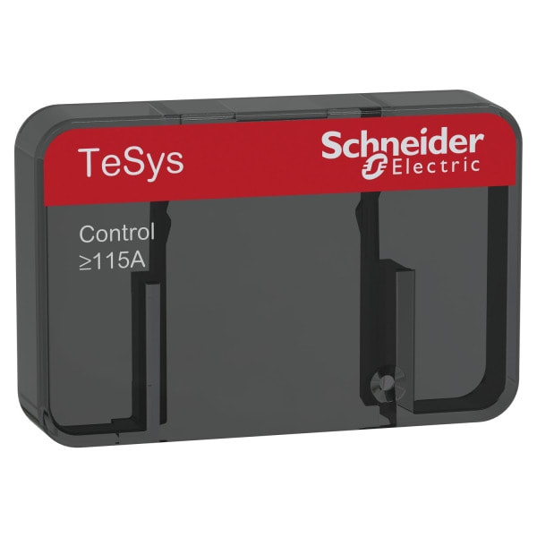 SCHNEIDER ELECTRIC - Abdeckung Spulenbetätiger für Leistungsschütz TeSys Deca Advanced, rote Ausführung für Sicherheitsanwendungen