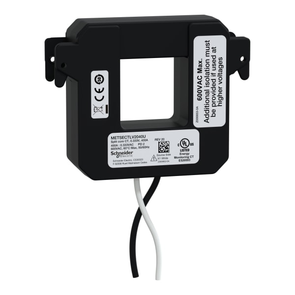 SCHNEIDER ELECTRIC - Kabelumbauwandler LVCT 400A - 0,333 V Ausgang, Innenmaße 36 x 36 mm