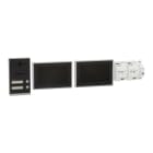 SCHNEIDER ELECTRIC - Listo Video Zweifamilienhaus-Set TwinBus IP, Anthrazitgrau, AP