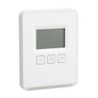 SCHNEIDER ELECTRIC - SpaceLogic SLA-Serie, Raumfühler, Temperatur, LCD, Analogausgänge mit mattweißem Gehäuse