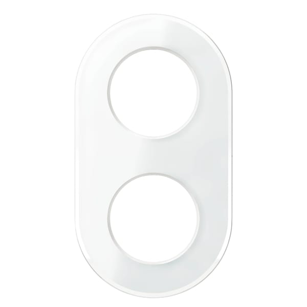 SCHNEIDER ELECTRIC - Glasrahmen 2-fach weiss RENOVA
