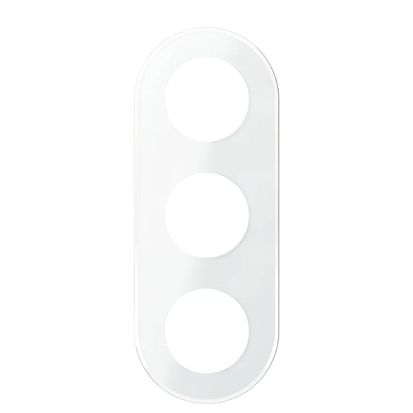 SCHNEIDER ELECTRIC - Glasrahmen 3-fach weiss RENOVA