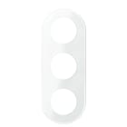 SCHNEIDER ELECTRIC - Glasrahmen 3-fach weiss RENOVA
