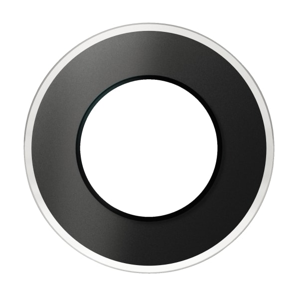 SCHNEIDER ELECTRIC - Glasrahmen 1-fach schwarz RENOVA