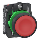 SCHNEIDER ELECTRIC - Drucktaster, Harmony XB5, Kunststoff, 22mm, rot, unbeschriftet, tastend, 1Ö, Push-In