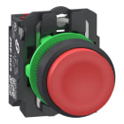SCHNEIDER ELECTRIC - Drucktaster, Harmony XB5, Kunststoff, 22mm, rot, vorstehend, unbeschriftet, tastend, 1Ö, Push-In