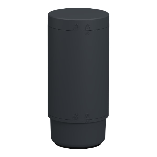 SCHNEIDER ELECTRIC - Basiselement, Harmony XVB7, modular, 70mm, 100-240V AC, Adapter, Abdeckung, bis 4 Ebenen, dunkelgrau