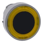 SCHNEIDER ELECTRIC - Leuchtdrucktaster, Frontelement, Harmony XB4, Metall, 22mm, gelb, beleuchteter Ring, für universelle LED