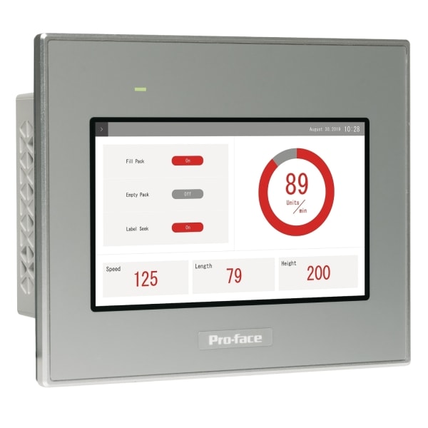 SCHNEIDER ELECTRIC - Pro-face STW6000 4''W Basic Web Panel Touch-Panel resistiv, 1 x Ethernet, USB, Web Browser, HTML5