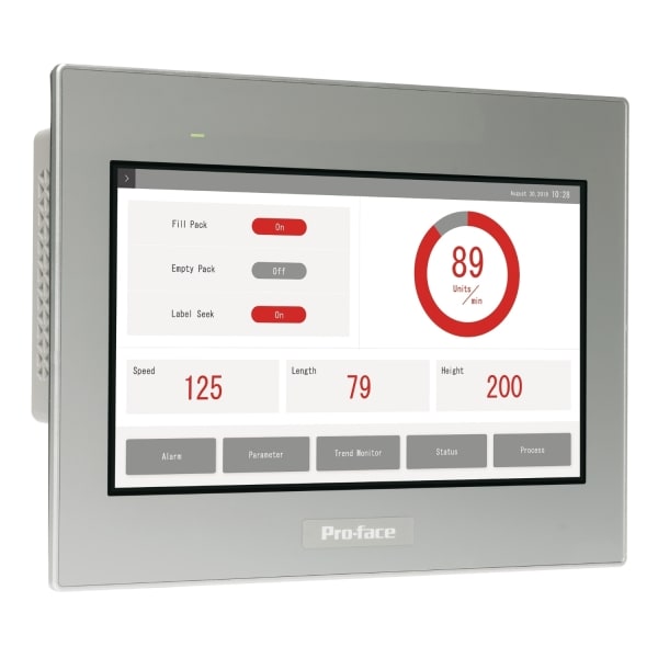 SCHNEIDER ELECTRIC - Pro-face STW6000 10''W Basic Web Panel Touch-Panel resistiv, 2 x Ethernet (Daisy Chain), USB, Web Browser, HTML5
