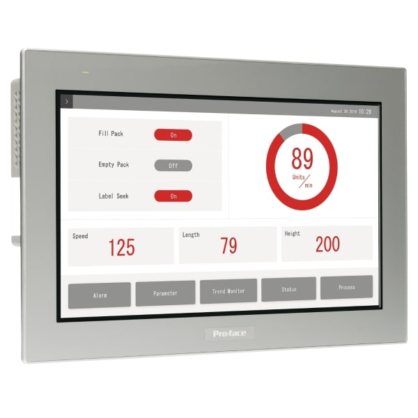 SCHNEIDER ELECTRIC - Pro-face STW6000 15''W Basic Web Panel Touch-Panel resistiv, 2 x Ethernet (Daisy Chain), USB, Web Browser, HTML5