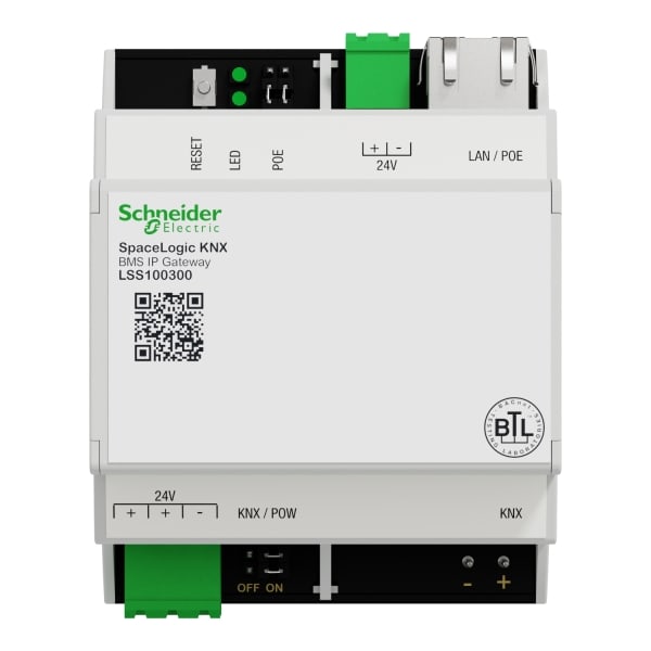SCHNEIDER ELECTRIC - SpaceLogic KNX BMS IP Gateway