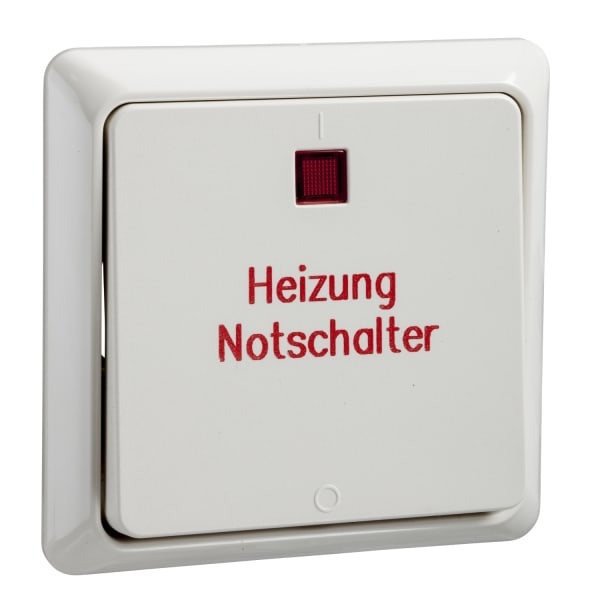 ELSO - Kontroll-Aus. 2p. beleucht Heizn 16A RENOVIERUNG komplett Schraubklemme perlweiß