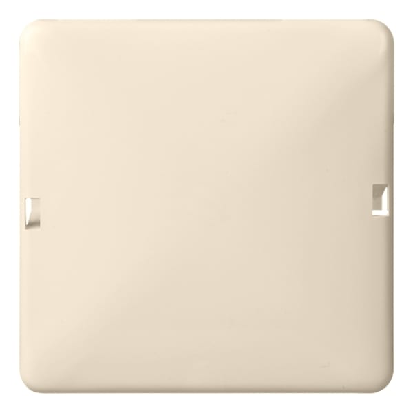 ELSO - Blindabdeckung rastbar 1-fach 80x80 RENOVIERUNG perlweiß