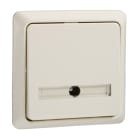 ELSO - Taster 42V/1A Unterputz mit Schriftfeld RENOVIERUNG perlweiß