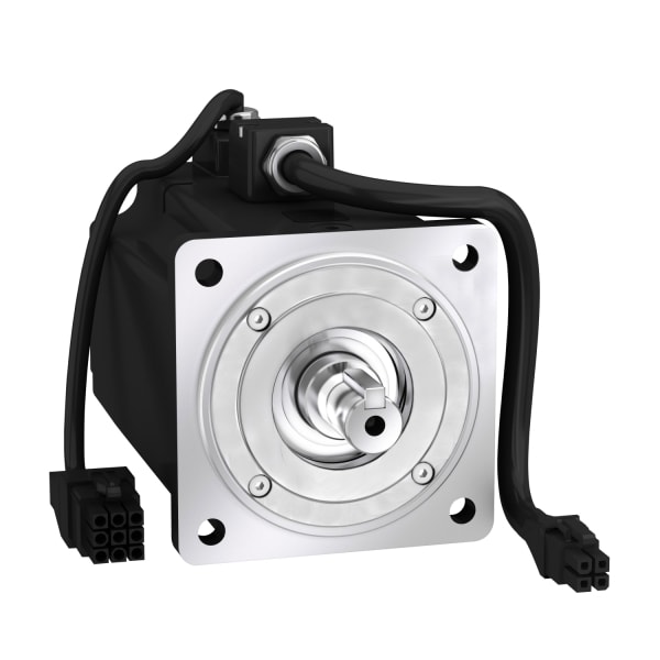 SCHNEIDER ELECTRIC - Servomotor, Lexium BCH2, 80mm, 400W, Passfeder IP65, niedrige Trägheit, Singelturn, freie Adern
