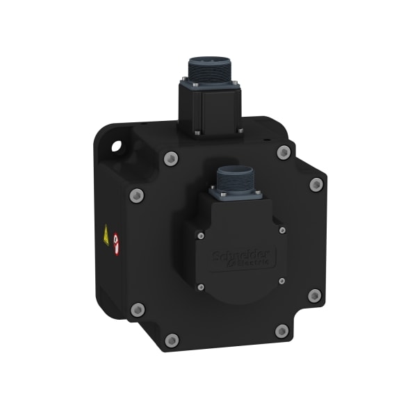 SCHNEIDER ELECTRIC - Servomotor, Lexium BCH2, 180mm, 4500W, Passfeder IP65, mittlere Trägheit, Singelturn, MIL-Stecker, Bremse