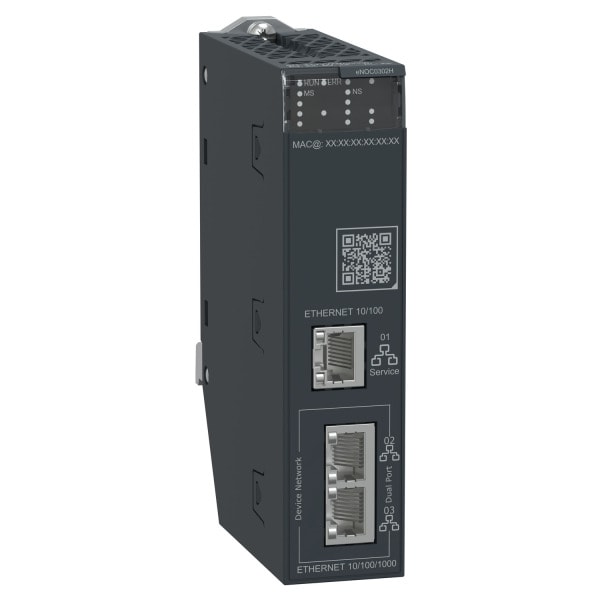SCHNEIDER ELECTRIC - Modicon M580 Performance-Ethernet-Modul, Switch, EtherNet/IP, Modbus TCP, EA-Scanner, robuste Ausführung