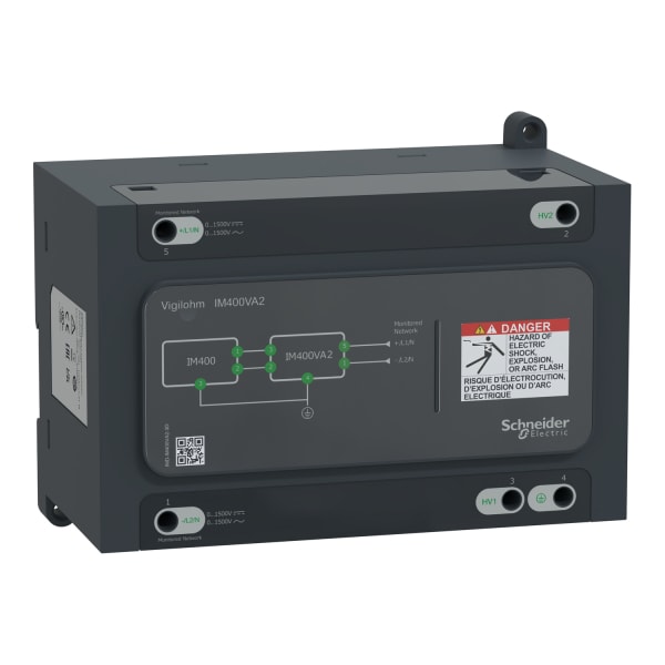 SCHNEIDER ELECTRIC - Vigilohm Spannungsadapter – IM400VA2 – 1500/2600 V auf 480 V