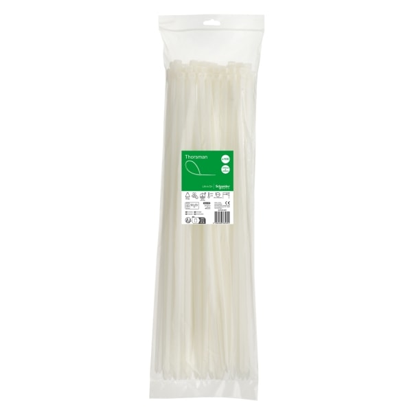 SCHNEIDER ELECTRIC - Kabelbinder Thorsman, Abmessung: 550X8,8 mm, VPE=100 Stück Farbe: klar