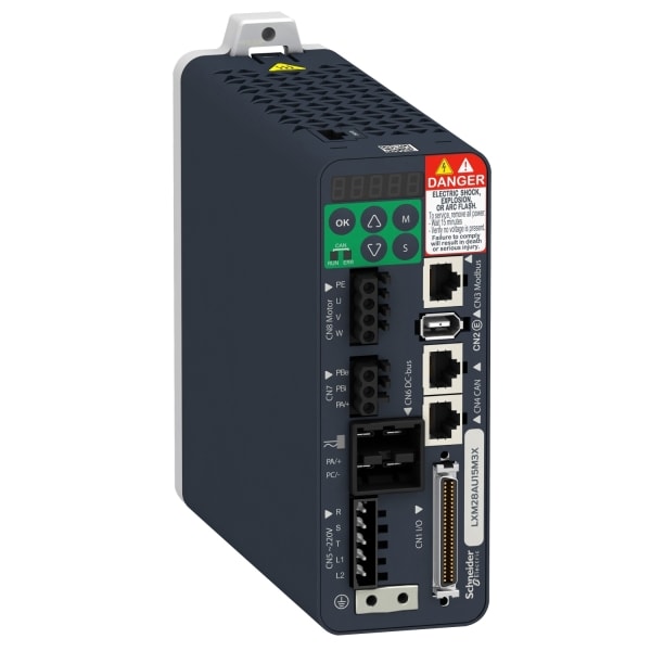 SCHNEIDER ELECTRIC - Servoverstärker, Lexium 28, 1000W, CANopen/CANmotion, 200-240VAC, 1-/3-phasig