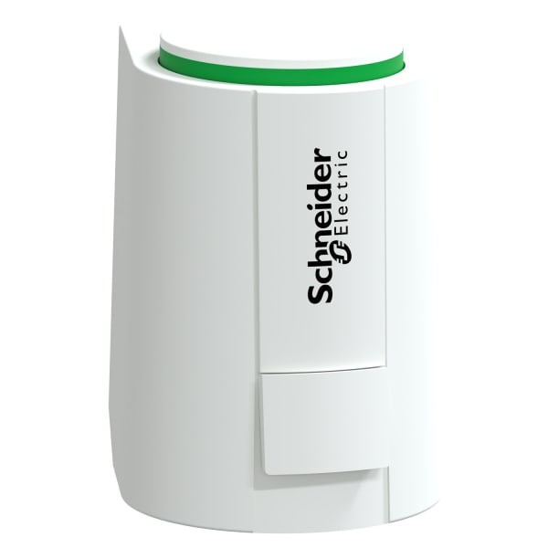 SCHNEIDER ELECTRIC - Der Stellantrieb arbeitet mit 0–10V, kalibriert sich automatisch und zeigt die Ventilstellung an.