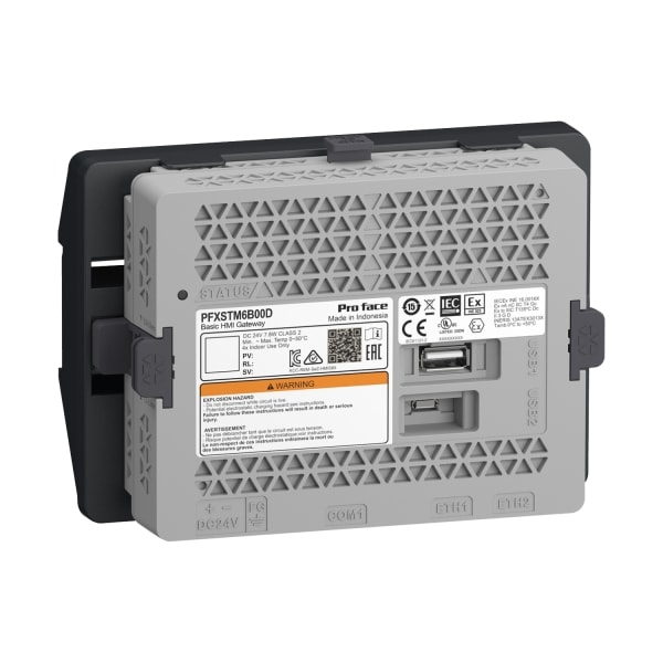 SCHNEIDER ELECTRIC - STM6000 Gateway Box, ohne Display, inkl. Web Viewer RT und Hutschienenadapter