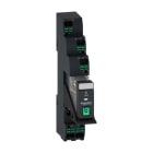 SCHNEIDER ELECTRIC - Interface-Relais, Harmony RXG, 10A, 24V DC, 1W, LED, Prüftaste, Bügel, Sockel, Push-In, vormontiert