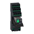 SCHNEIDER ELECTRIC - Miniaturrelais, Harmony RXM, 6A, 24V DC, 4W, LED, Prüftaste, Bügel, Sockel, Push-In, vormontiert
