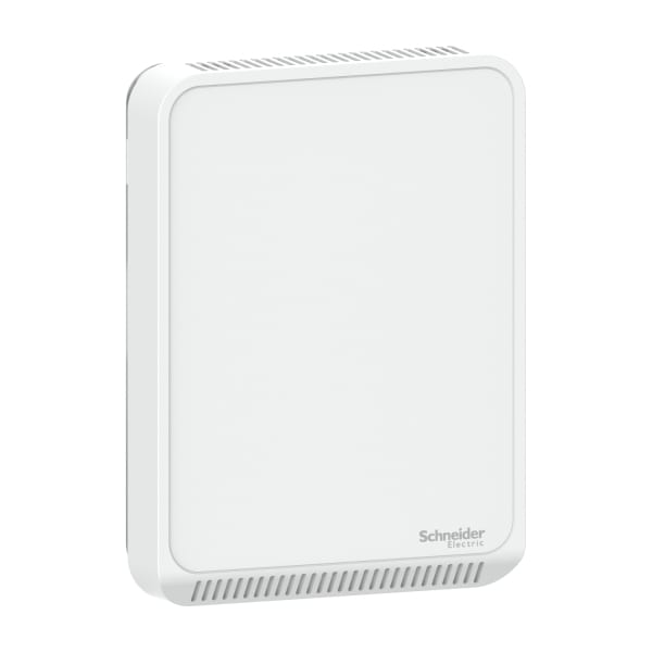 SCHNEIDER ELECTRIC - SpaceLogic Luftqualitätssensor Serie SLP, CO2, VOC, Temperatur, Raum, BACnet MSTP/Modbus, mattweißes Gehäuse
