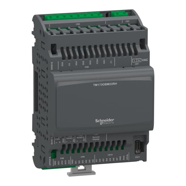 SCHNEIDER ELECTRIC - SPS-Steuerung, Modicon M173, Optimized ohne Display, 22 E/A, 2 RS485, 1 CAN, 100-240VAC