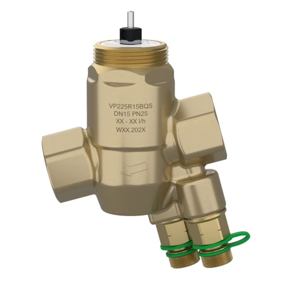 SCHNEIDER ELECTRIC - Druckunabhängiges Ventil, VP225R, DN15 (Rp 1/2), 35 bis 525 Liter/Stunde, mit TP-Steckern