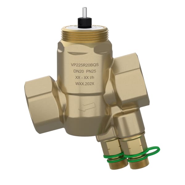 SCHNEIDER ELECTRIC - Druckunabhängiges Ventil, VP225R, DN20 (Rp 3/4), 110 bis 995 Liter/Stunde, mit TP-Steckern