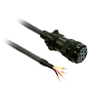 SCHNEIDER ELECTRIC - Motorkabel für Lexium BCH2-Servomotor an LXM28, 4x3,3mm² geschirmt, ohne Bremse, MIL-Stecker, 3m