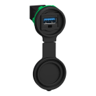 SCHNEIDER ELECTRIC - USB-Buchse, Harmony XB5, Kunststoff, 22mm, USB 3.0 Typ A, Steckverbinder, Kunststoff-Schutzkappe