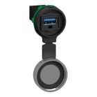 SCHNEIDER ELECTRIC - USB-Buchse, Harmony XB5, Kunststoff, 22mm, USB 3.0 Typ A, Steckverbinder, Metall-Schutzkappe