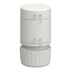 SCHNEIDER ELECTRIC - Basiselement, Harmony XV4, modular, 40mm, 24V ACDC, Rohradapter, Abdeckung, bis 5 Ebenen, weiss