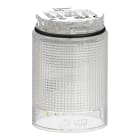 SCHNEIDER ELECTRIC - Leuchtelement, Harmony XV4, modular, 40mm, blau, Linse klar, 24V ACDC, Dauerlicht, energieeffiziente LED