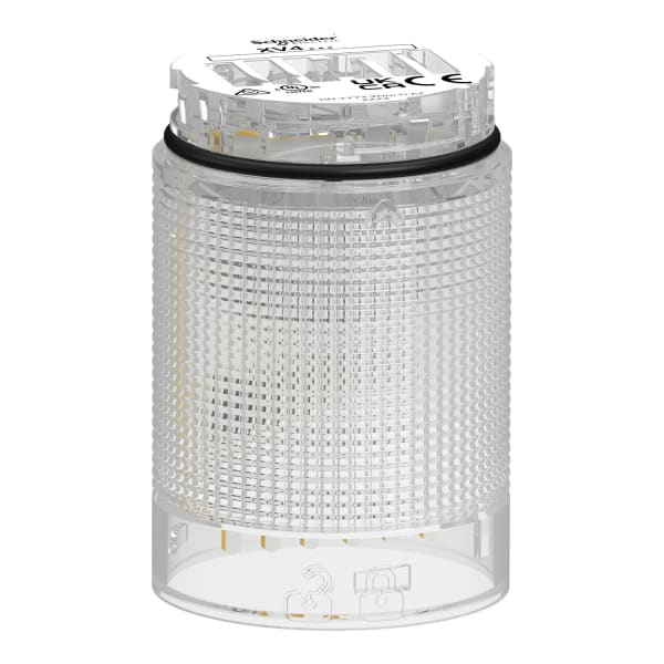 SCHNEIDER ELECTRIC - Leuchtelement, Harmony XV4, modular, 40mm, weiss, 24V ACDC, Dauerlicht, energieeffiziente LED