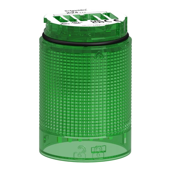 SCHNEIDER ELECTRIC - Leuchtelement, Harmony XV4, modular, 40mm, grün, 24V ACDC, Blinklicht, energieeffiziente LED