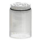 SCHNEIDER ELECTRIC - Leuchtelement, Harmony XV4, modular, 40mm, weiss, 24V ACDC, Blinklicht, energieeffiziente LED