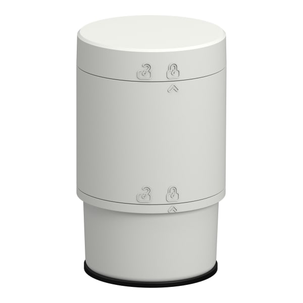 SCHNEIDER ELECTRIC - Basiselement, Harmony XV6, modular, 60mm, USB-Anschluss, 5V DC, Adapter, Abdeckung, bis 5 Ebenen, weiss