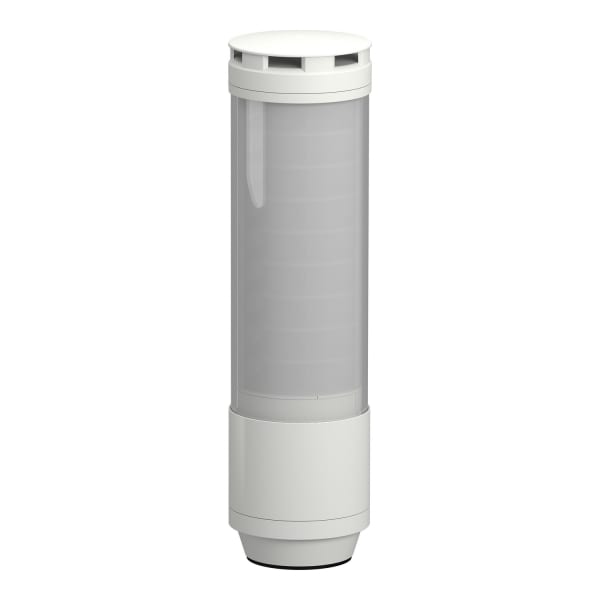 SCHNEIDER ELECTRIC - Smarte Signalsäule, Harmony Pro XVTS, monolithisch, 70mm, bis 9 Ebenen, 24V DC, Standard IO, Summer, IP69K, weiß