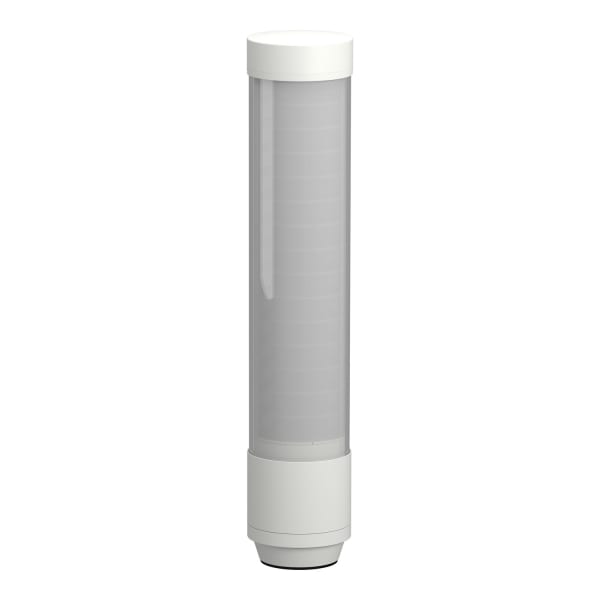 SCHNEIDER ELECTRIC - Smarte Signalsäule, Harmony Pro XVTS, monolithisch, 70mm, bis 15 Ebenen, 24V DC, IO Link, IP69K, weiß