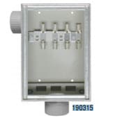 STEINBACHER - Kabelüberführungskasten AP,100A,EVN,B250xH350xT130mm