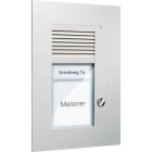 TCS - Audio Außenstation Puk 1 Taste 1-Spaltig UP Silber