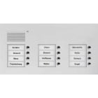 TCS - Audio Außenstation Puk 12 Tasten 3-Spaltig UP Silber