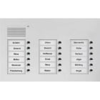 TCS - Audio Außenstation Puk 18 Tasten 3-Spaltig UP Silber