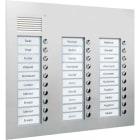 TCS - Audio Außenstation Puk 30 Tasten 3-Spaltig UP Silber