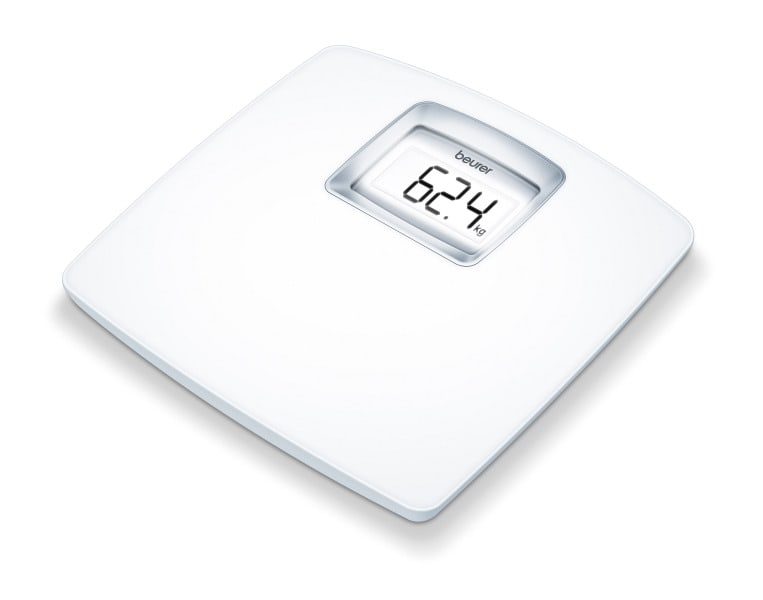 BEURER - Personenwaage b.180kg 100gTeil LCD-Anzeige weiß